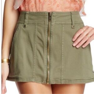 Free People Denim Skirt Size 0